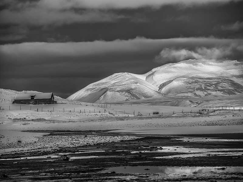 800 res Farmhouse,Hill & Cloud Kirkjufell